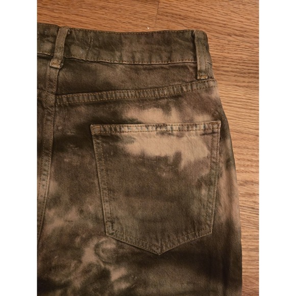 Tie-Dye Camo Straight Leg Jeans with Tag Streetwear Skater style New With Tag - Picture 10 of 14